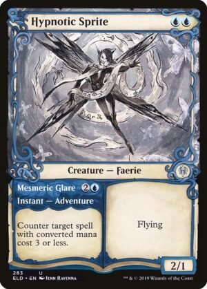 Hypnotic Sprite // Mesmeric Glare - Foil<br /><span class="collector-number">Collector No. 283</span>