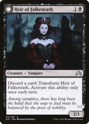 Heir of Falkenrath // Heir to the Night<br /><span class="collector-number">Collector No. 116</span>