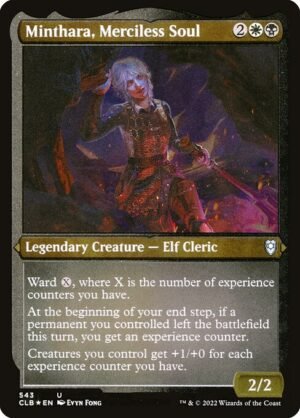 Minthara, Merciless Soul - Etched<br /><span class="collector-number">Collector No. 543</span>