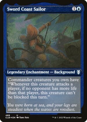 Sword Coast Sailor - Etched<br /><span class="collector-number">Collector No. 489</span>