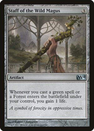 Staff of the Wild Magus<br /><span class="collector-number">Collector No. 223</span>