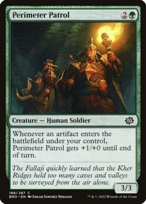 Perimeter Patrol - Foil<br /><span class="collector-number">Collector No. 188</span>