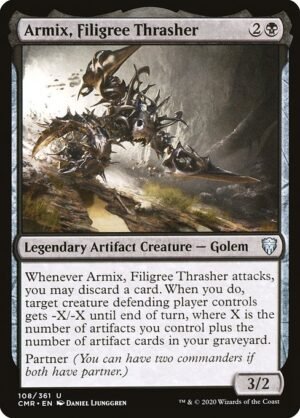 Armix, Filigree Thrasher - Foil<br /><span class="collector-number">Collector No. 108</span>