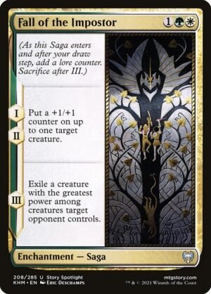 Fall of the Impostor - Foil<br /><span class="collector-number">Collector No. 208</span>