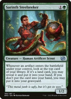 Sarinth Steelseeker - Foil<br /><span class="collector-number">Collector No. 189</span>