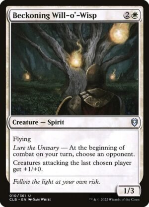 Beckoning Will-o'-Wisp - Foil<br /><span class="collector-number">Collector No. 10</span>