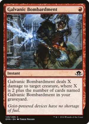 Galvanic Bombardment<br /><span class="collector-number">Collector No. 129</span>