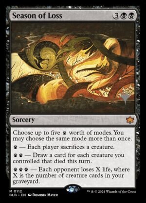 Season of Loss<br /><span class="collector-number">Collector No. 112p</span>