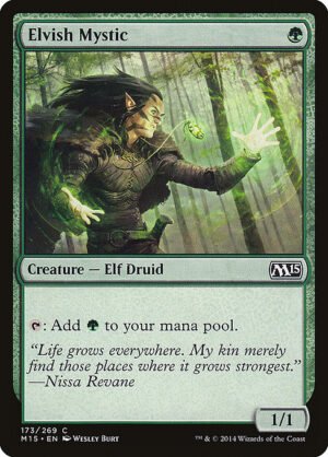 Elvish Mystic<br /><span class="collector-number">Collector No. 173</span>