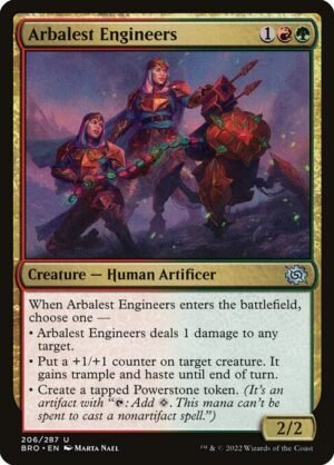 Arbalest Engineers - Foil<br /><span class="collector-number">Collector No. 206</span>
