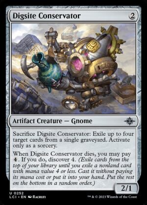 Digsite Conservator - Foil<br /><span class="collector-number">Collector No. 252</span>