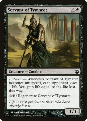 Servant of Tymaret<br /><span class="collector-number">Collector No. 82</span>