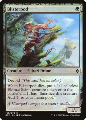 Blisterpod<br /><span class="collector-number">Collector No. 163</span>