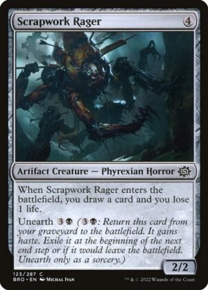 Scrapwork Rager - Foil<br /><span class="collector-number">Collector No. 123</span>