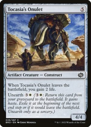 Tocasia's Onulet - Foil<br /><span class="collector-number">Collector No. 39</span>