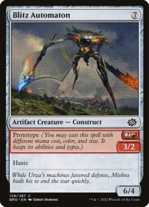 Blitz Automaton - Foil<br /><span class="collector-number">Collector No. 158</span>