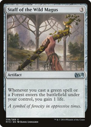 Staff of the Wild Magus<br /><span class="collector-number">Collector No. 236</span>