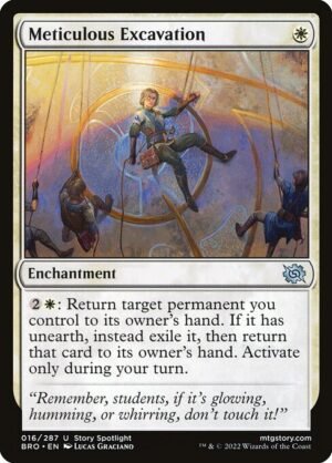 Meticulous Excavation - Foil<br /><span class="collector-number">Collector No. 16</span>