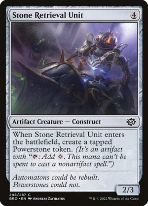 Stone Retrieval Unit - Foil<br /><span class="collector-number">Collector No. 248</span>