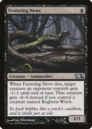 Festering Newt<br /><span class="collector-number">Collector No. 98</span>