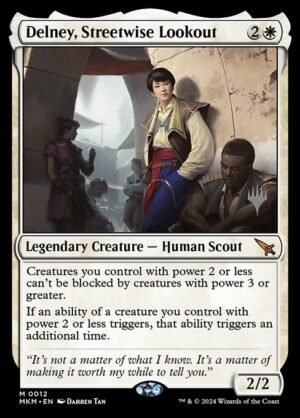 Delney, Streetwise Lookout - Foil<br /><span class="collector-number">Collector No. 12p</span>