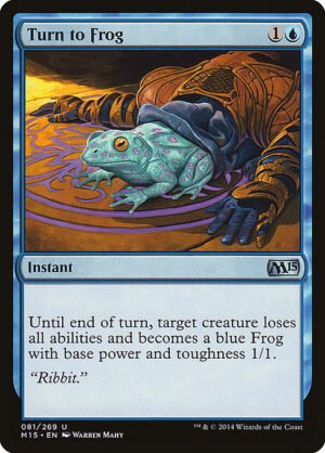 Turn to Frog<br /><span class="collector-number">Collector No. 81</span>