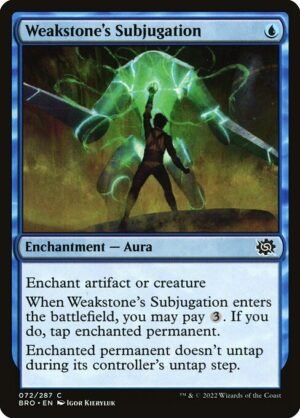 Weakstone's Subjugation - Foil<br /><span class="collector-number">Collector No. 72</span>