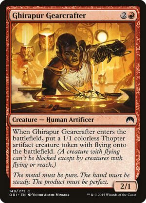 Ghirapur Gearcrafter<br /><span class="collector-number">Collector No. 149</span>