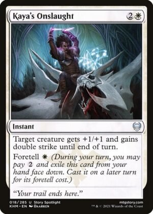 Kaya's Onslaught - Foil<br /><span class="collector-number">Collector No. 18</span>