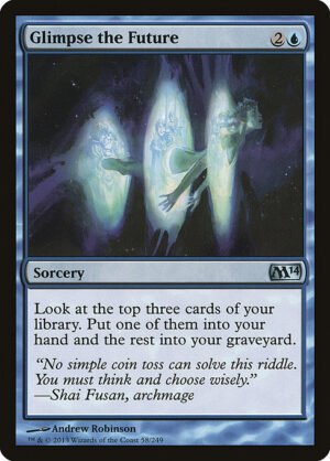 Glimpse the Future<br /><span class="collector-number">Collector No. 58</span>