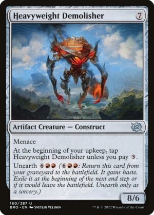 Heavyweight Demolisher - Foil<br /><span class="collector-number">Collector No. 160</span>