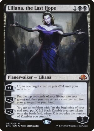 Liliana, the Last Hope<br /><span class="collector-number">Collector No. 93</span>
