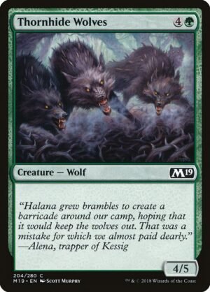 Thornhide Wolves<br /><span class="collector-number">Collector No. 204</span>