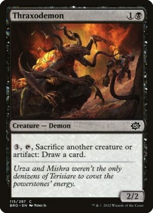 Thraxodemon - Foil<br /><span class="collector-number">Collector No. 115</span>