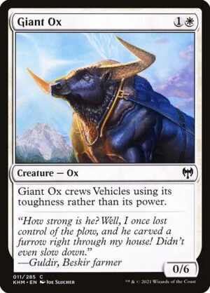 Giant Ox - Foil<br /><span class="collector-number">Collector No. 11</span>