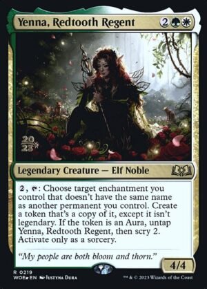Yenna, Redtooth Regent - Foil<br /><span class="collector-number">Collector No. 219s</span>