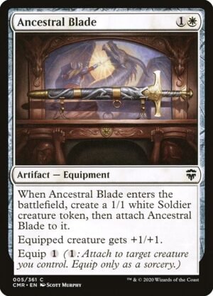Ancestral Blade - Foil<br /><span class="collector-number">Collector No. 5</span>
