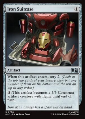 Iron Suitcase - Foil<br /><span class="collector-number">Collector No. 750</span>