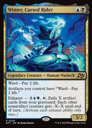 Winter, Cursed Rider - Foil<br /><span class="collector-number">Collector No. 228</span>