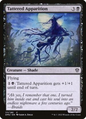 Tattered Apparition - Foil<br /><span class="collector-number">Collector No. 111</span>