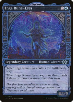 Inga Rune-Eyes - Foil<br /><span class="collector-number">Collector No. 140</span>