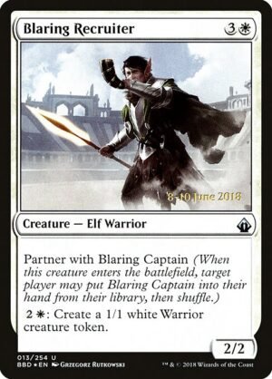 Blaring Recruiter - Foil<br /><span class="collector-number">Collector No. 13s</span>