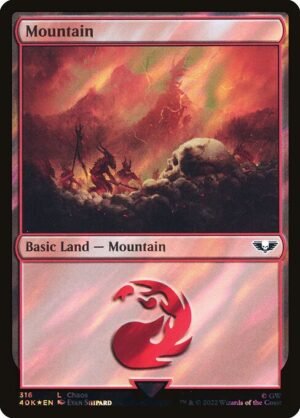 Mountain Surge - Surge Foil<br /><span class="collector-number">Collector No. 316★</span>