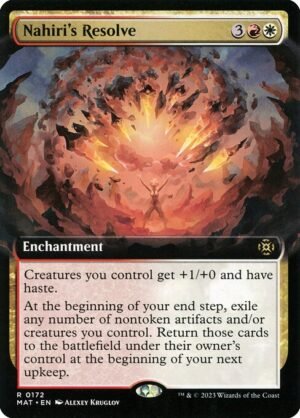 Nahiri's Resolve<br /><span class="collector-number">Collector No. 172</span>