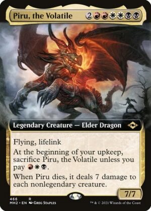 Piru, the Volatile - Foil<br /><span class="collector-number">Collector No. 466</span>