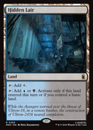 Hidden Lair<br /><span class="collector-number">Collector No. 269</span>