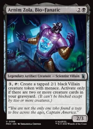 Arnim Zola, Bio-Fanatic<br /><span class="collector-number">Collector No. 86</span>