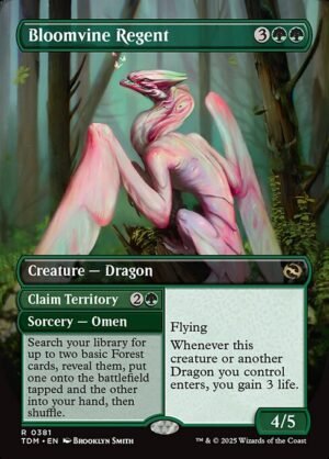 Bloomvine Regent // Claim Territory - Foil<br /><span class="collector-number">Collector No. 381</span>