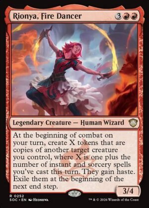 Rionya, Fire Dancer<br /><span class="collector-number">Collector No. 252</span>