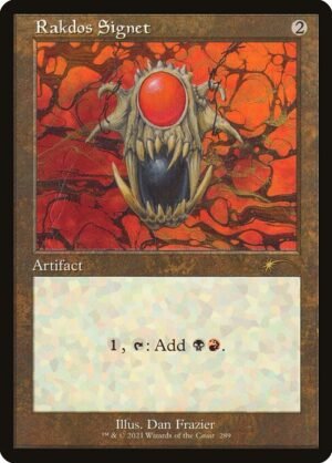 Rakdos Signet<br /><span class="collector-number">Collector No. 289</span>